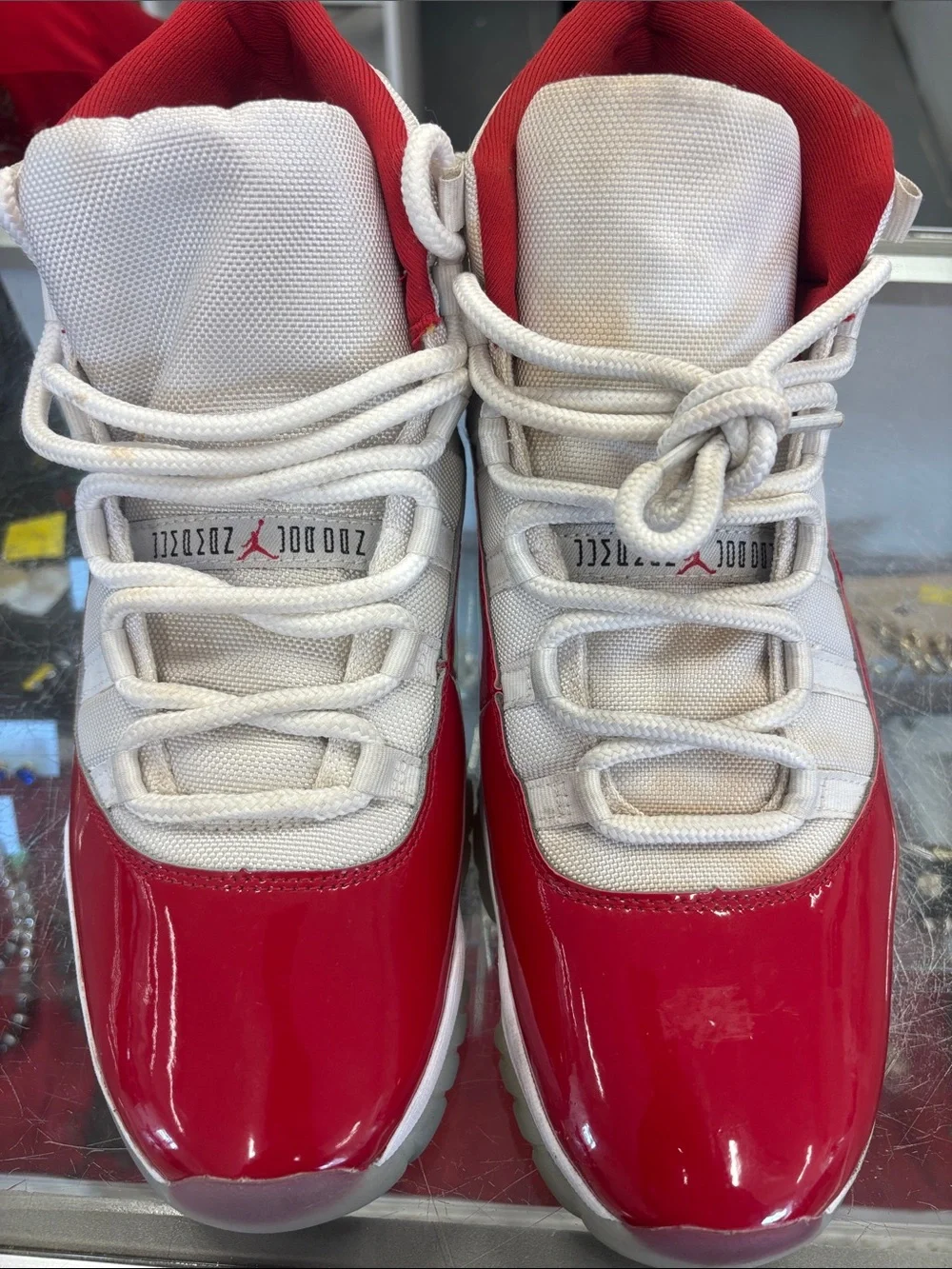 Air Jordan 11 Cherry Red Size 13